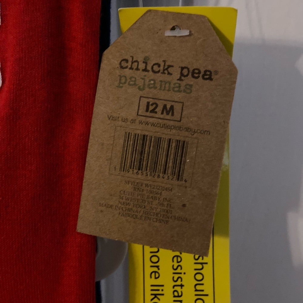 Chick pea baby pajamas set - Picture 3 of 11